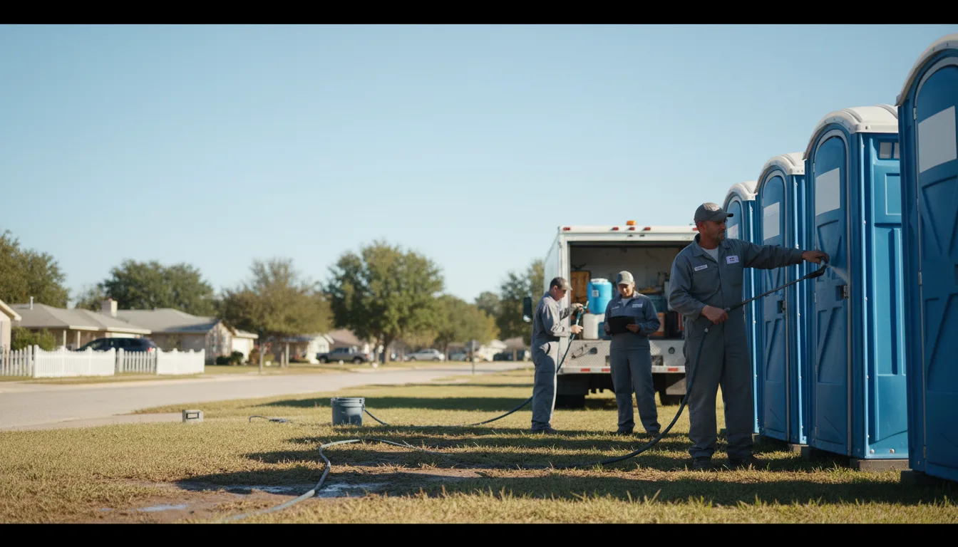 Long-Term Portable Toilet Rental in Landis, NC near me